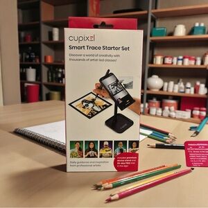 Cupixel Smart Trace Starter Set W/ Premium Device Stand & Trial Subscription New